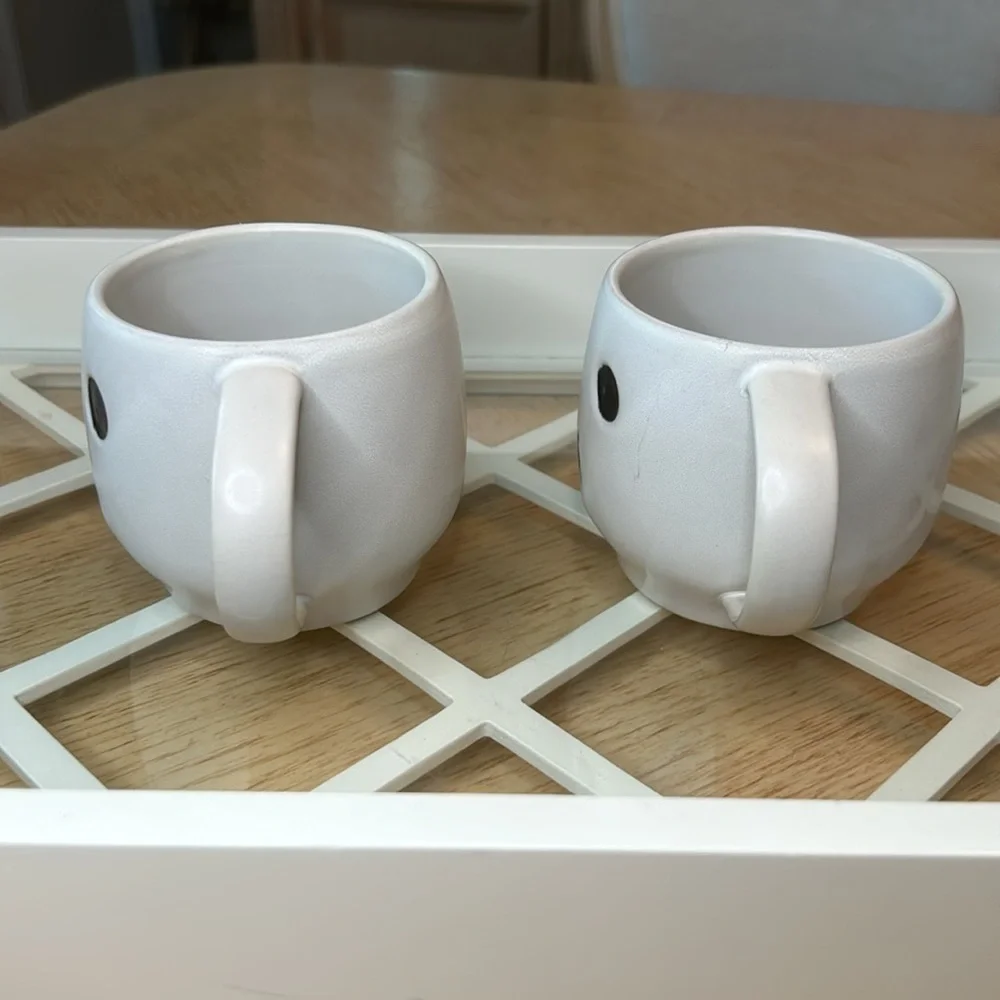 Pottery Barn Ghost Mug